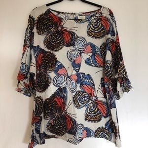 World Market Butterfly Tunic